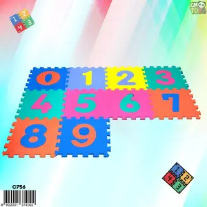 TAPETE FOAMY DE NUMEROS