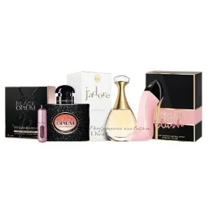 Black opium+Good girl blush+jadore+perfu