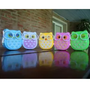 Luz Nocturna De Búho Decorativa Bebe