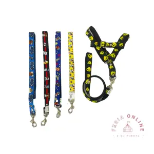 Arnes 3/4 estampado Mascota