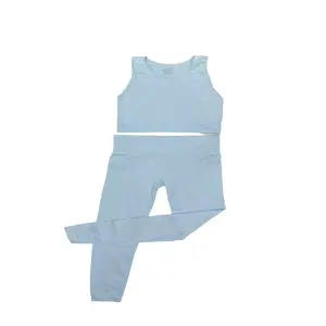 CONJUNTO SEAMLESS DEPORTIVO AZUL OSCURO
