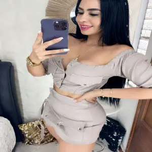 conjunto falda short bandeja