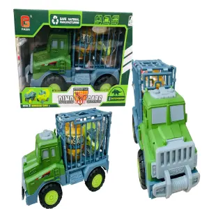 Mula con huevo sorpresa y carro Dino