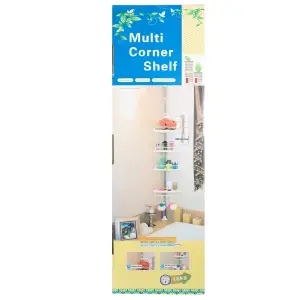 Organizador de baño esquinero