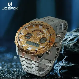 1815BG-3 JOEFOX METÁLICO PLATEADO HOMBRE