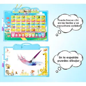 Tablero Educativo Didactico Para Niños