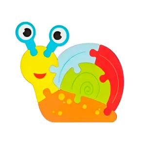 Rompecabezas En Madera Animales Juego