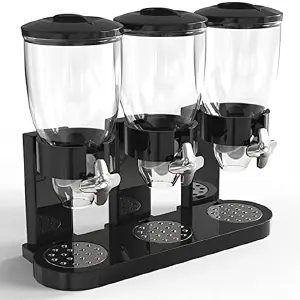 Dispensador De Cereal Triple De Cocina