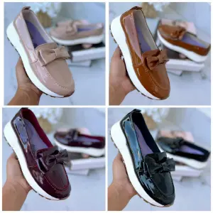ZAPATO OXFORTD CORBATA CHAROL