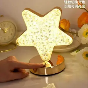 Lámpara Led De Mesa Diseño Estrella