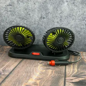 VENTILADOR PARA CARRO: ¡Refrescate en la Carretera! - VENTILADOR  PARA CARRO