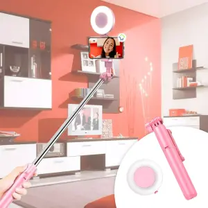 Trípode Selfie Stick Aro LED LAM14284