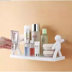 Estante Multiusos De Plástico Autoadhesi