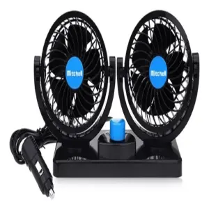 Ventilador Doble Para  Carro