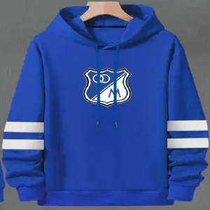 Buzo Hoodie Millonarios Azul Rey