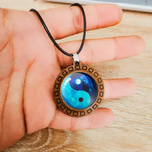 Collar Yin Yang Yinyang Yin Yan Unisex