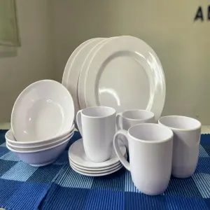 VAJILLA BLANCA ALUCASA - Línea Económica: Elegancia y Durabilidad para tu Mesa - VAJILLA BLANCA ALUCASA - LINEA ECONOMICA