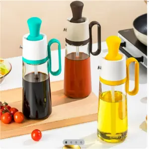 Dispensador de aceite con brocha