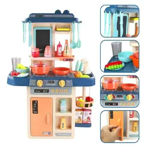 Cocina para niños vapor, agua, nevera