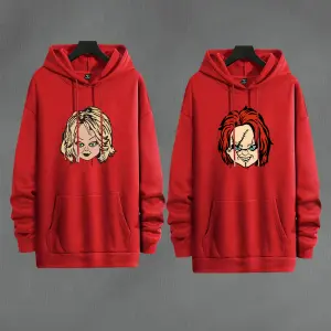Buzo, Buso Hoodie Pareja Chucky y Tifany