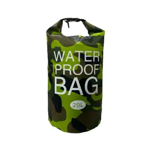 BOLSA SECA CAMUFLADA IMPERMEABLE 20L