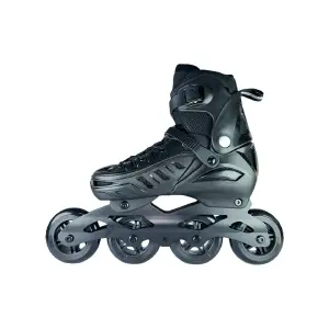 PATINES EN LINEA KIT ROLLER SKATE NEGRO