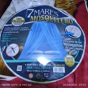 TOLdillo Mosquitero Tipo Aro: Protección Total contra Mosquitos - TOLDILLO MOSQUITERO TIPO ARO
