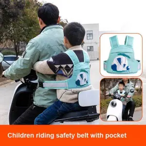 Chaleco de Seguridad para Bebé en Moto - Chaleco bebe moto arnés seguridad