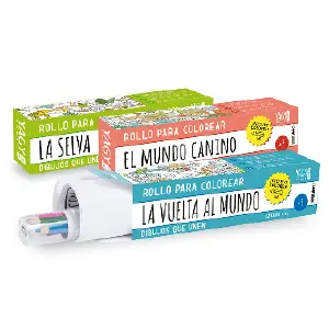 Combo Rollos y Kit Para Colorear