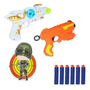 Pistola Lanza Dardos Nerf Multiples
