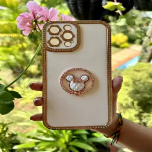 IPHONE 12 PRO MAX FUNDA DIAMANTE BLANCO