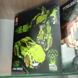 ARMATODO CARRO VERDE (tipo lego)