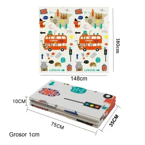 Combo  Tapete para bebes+ Lampara proyec