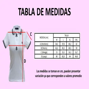Ref1 Lila: Playera Polo para Mujer - Ref1 Lila