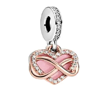 CHARM CORAZÓN INFINITO ROSA - PANDORA