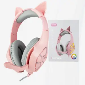 TK Diadema Gamer Gato