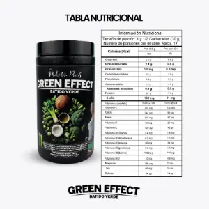 BATIDO VERDE GREEN EFFECT - X 500 G