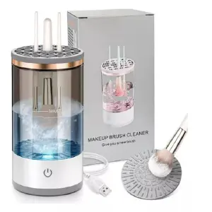 Limpiador Eléctrico Brochas Maquillaje