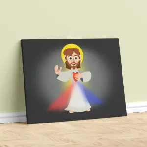 JESÚS NIÑOS LIENZO 11