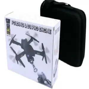 FOLDING & D3 PRO DRONE 2 baterias inclui