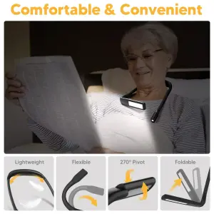Luz Led Para Lectura En El Cuello