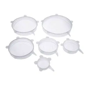 Tapas De Silicona Multiusos Para Recipie