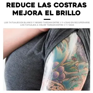 Rollo Parche Cicatrizante para Tatuajes: 10m de Protección - Rollo Parche Cicatrizante Tatuaje 10m Pr