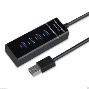 Multitoma Usb 4 Puertos 3.0 Cable De 30c