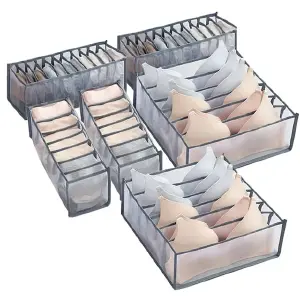 Organizador De Ropa Interior Set x6 Div
