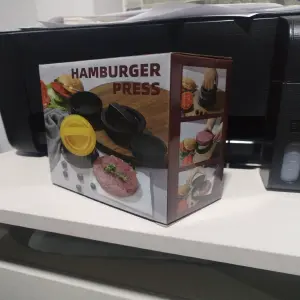 molde para hamburguesa rellena