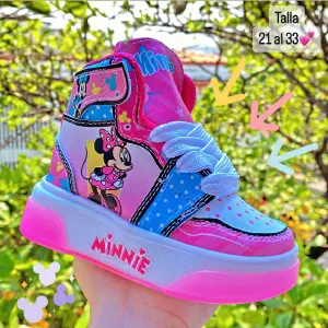 BOTA MINNIE LUCES