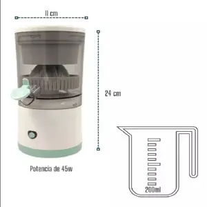 extractor de jugos recargable
