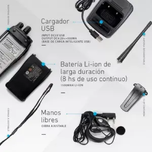 2 Radios Baofeng Bf-888s Walkie Talkie