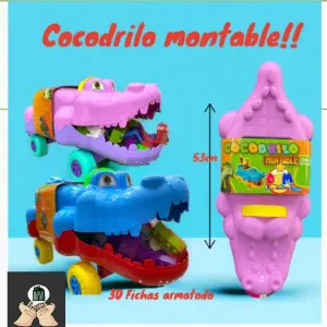 Carrito montable de cocodrilo